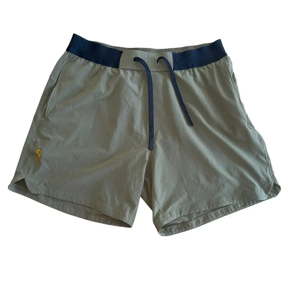 Rhône Base Training Shorts Men Medium Olive Unlined 6” Performance Athletic - Picture 2 of 5